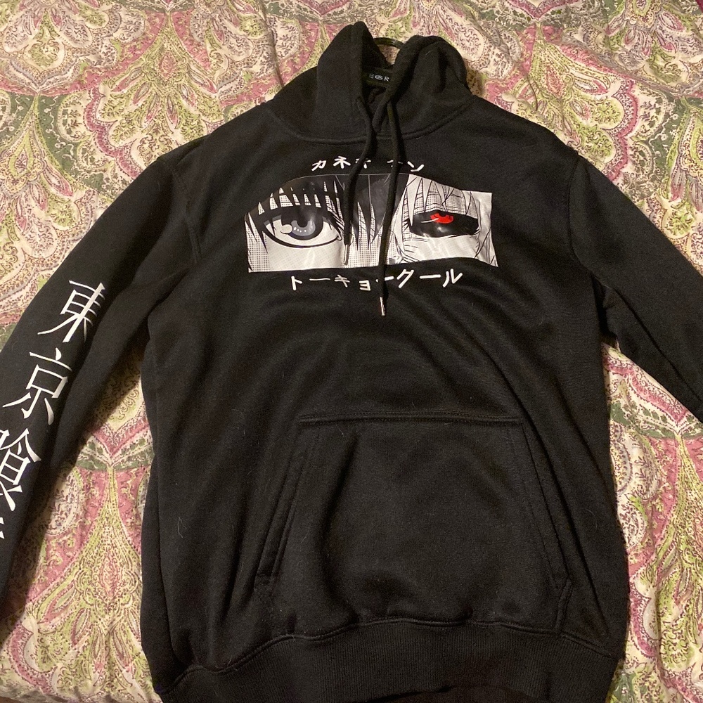 Tokyo ghoul hoodie black